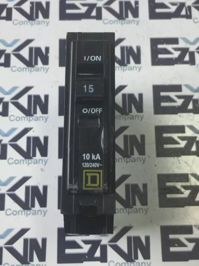 Square D A-5715 1-Pole Circuit Breaker, 120/240V 15Amp 