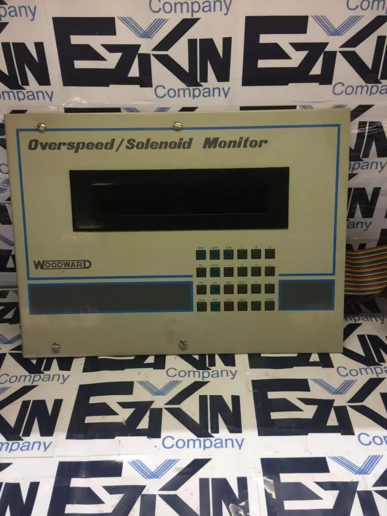 Woodward 8237-042 REV.D Solenoid Overspeed Control Monitor 