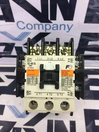 Fuji Electric SC-N1/G SC25BAG Magnetic Contactor 240V 50Amp 