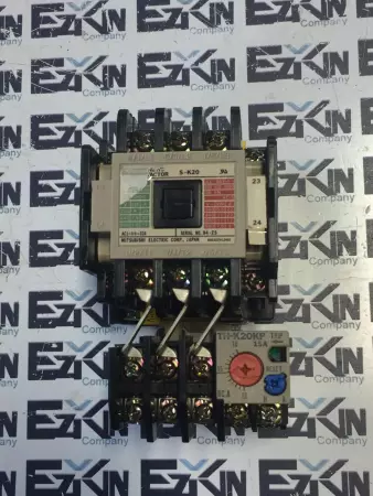 MITSUBISHI S-K20 120V COIL  OVERLOAD RELAY TH-K20KP 12-18A 