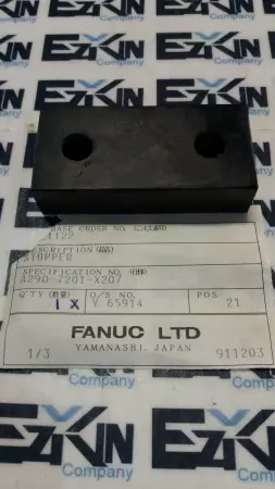 Fanuc A290- 7201- X207 Stopper 