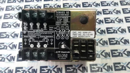 B/W Controls 52-110100 Series 52 Solid State Relay 120-240VAC 10Amp 