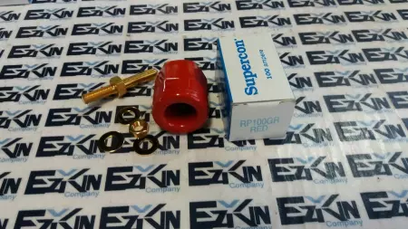 Supercon RP100GR RED 100Amp 125-250V AC/DC Power Entry Connector Receptacle 