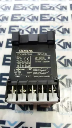 Siemens 3TH2022-OBB4 Contactor 4-Pole 24VDC 600VAC 22E 
