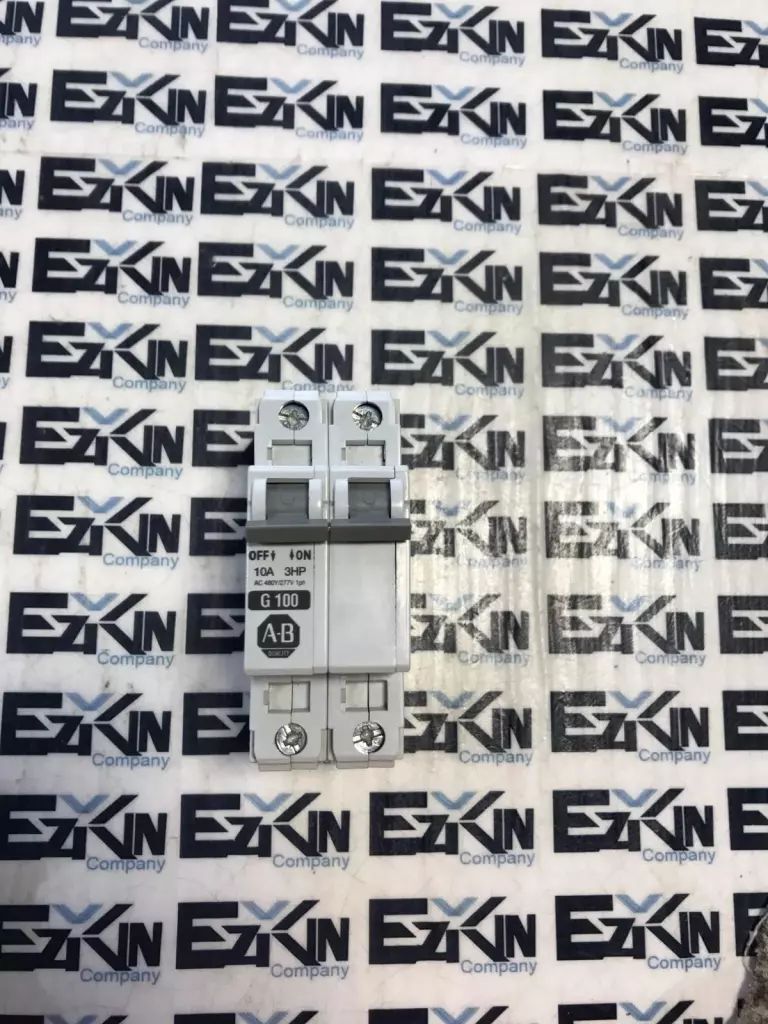 Allen-Bradley 1492-CB2 SER.C G100 2-Pole Circuit Breaker 480Y/277V 10Amp 