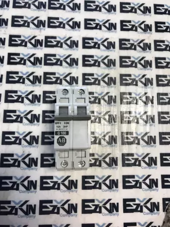 Allen-Bradley 1492-CB2 SER.C G100 2-Pole Circuit Breaker 480Y/277V 10Amp 