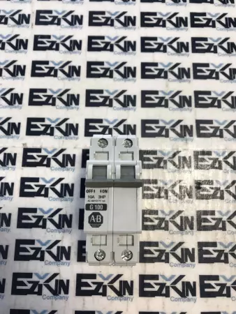 Allen-Bradley 1492-CB2 SER.C G100 2-Pole Circuit Breaker 480Y/277V 10Amp 