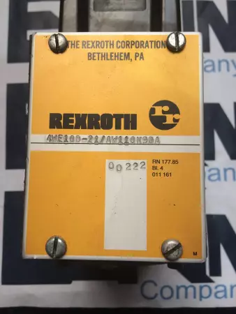 Rexroth 4WE10D-21/AW110N9DA Solenoid Valve 