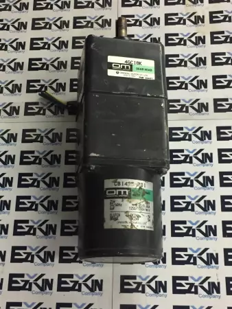 Oriental Motor CBI425-701/4GC18K Clutch-Brake Stepper Gear Motor, 1/30HP 