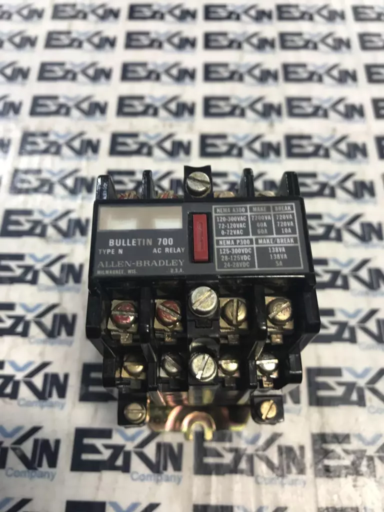Allen-Bradley 700-N800A1 SER.C Bulletin 700 AC Relay 120V Coil 