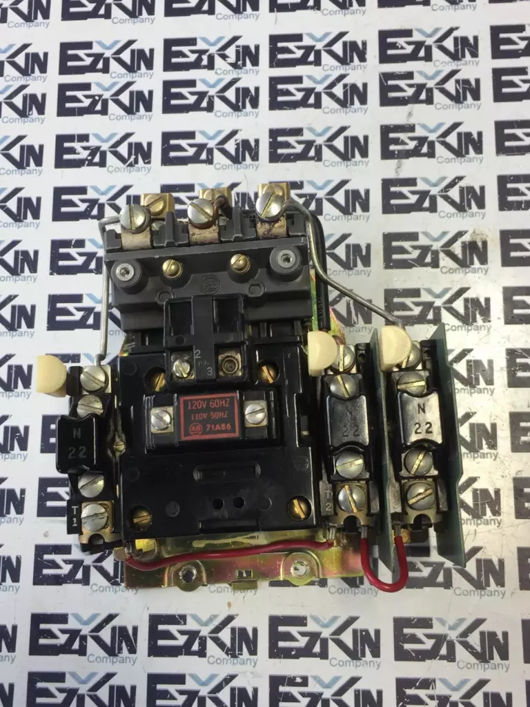 Allen-Bradley 709-B0D103 SER.K Starter 120V Coil Size 1 600VAC 27A 