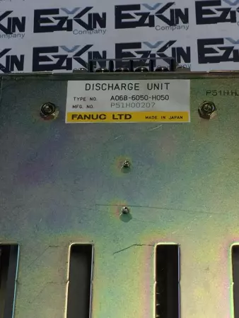 GE Fanuc A06B-6050-H050 Discharge Unit 