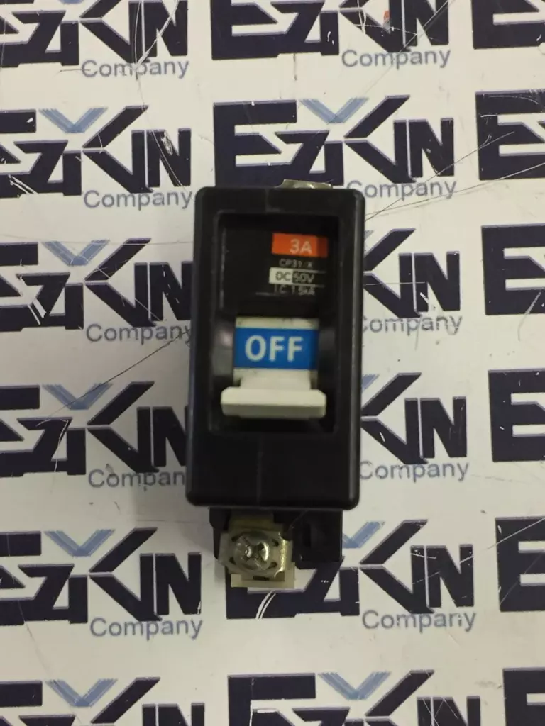 Fuji Electric CP31/X 3A 1-Pole Circuit Breaker, 50VDC 3A 
