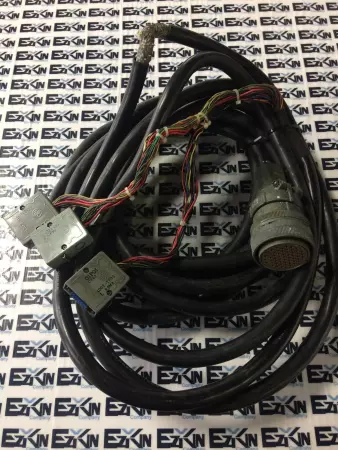 GE Fanuc 4002-T803 CNC Control Cable L=8.0MA, Three MR20LW Connectors 