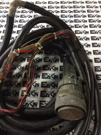 GE Fanuc 4002-T803 CNC Control Cable L=8.0MA, Three MR20LW Connectors 