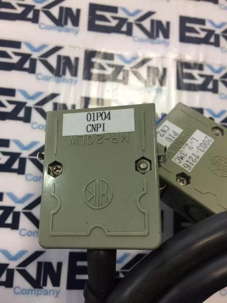 GE Fanuc 2003-T216 / 01P04-CNPI Cable L=2.3MC, MR20LW Connector 