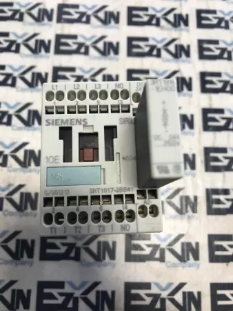  Siemens 3RT1017-2BB41 Contactor 600V 20Amp with 3RT1916-1EH00 Surge Suppressor 