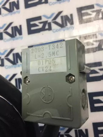GE Fanuc 2003-T342 Servo Cable L=2.5MC AMP4-CN1N , MR20LW Connector 