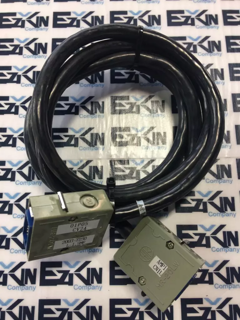 GE Fanuc 2003-T230 / Servo Cable L=1.9MF  AMP1-CN1L. MR20LW Connector 