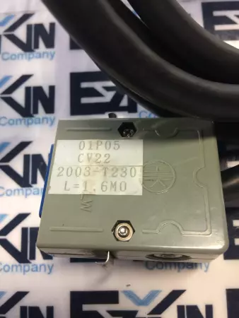 GE Fanuc 2003-T230 Servo Cable L=1.6MO AMP2-CN1 , MR20LW Connector 