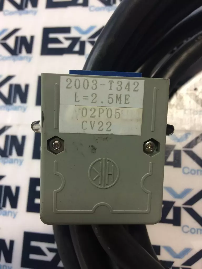 GE Fanuc 2003-T342 Servo Cable L=2.5ME AMP4-CN1L . MR20LW Connector 