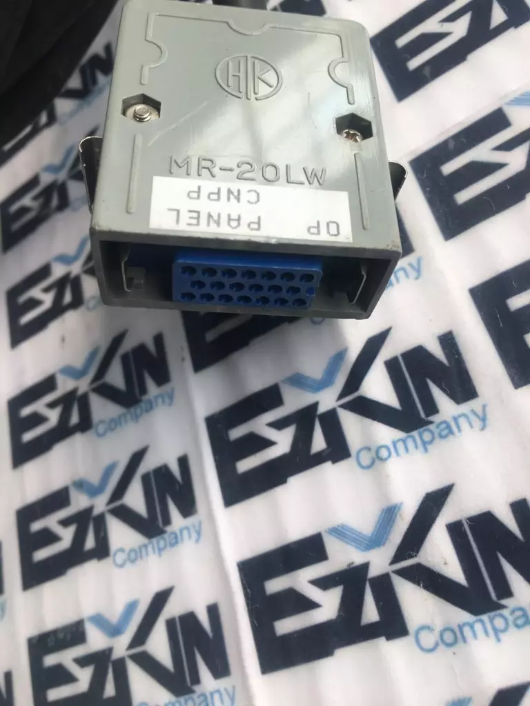 Fanuc 2003-T363 / CNPP OP Panel Cable L=15.5ME, MR20LW Connector 