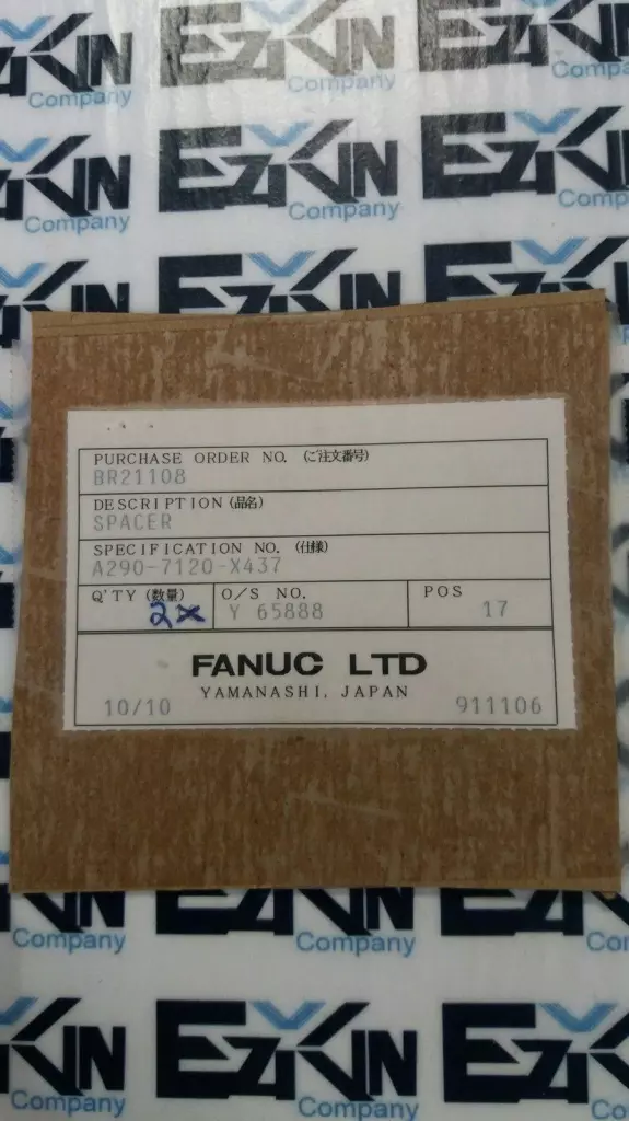 GE Fanuc A290-7120-X437 CNC Assembly Spacer Lot of 2