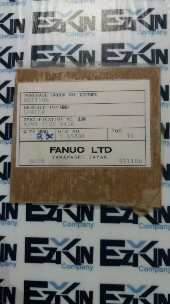 GE Fanuc A290-7120-X436 CNC Assembly Spacer Lot of 2