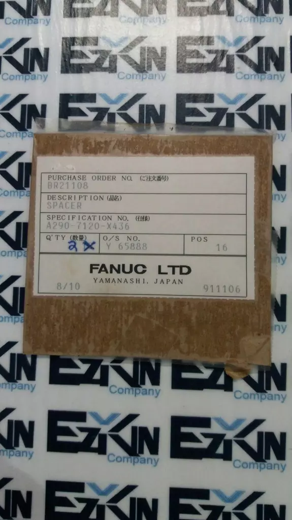 GE Fanuc A290-7120-X436 CNC Assembly Spacer Lot of 2