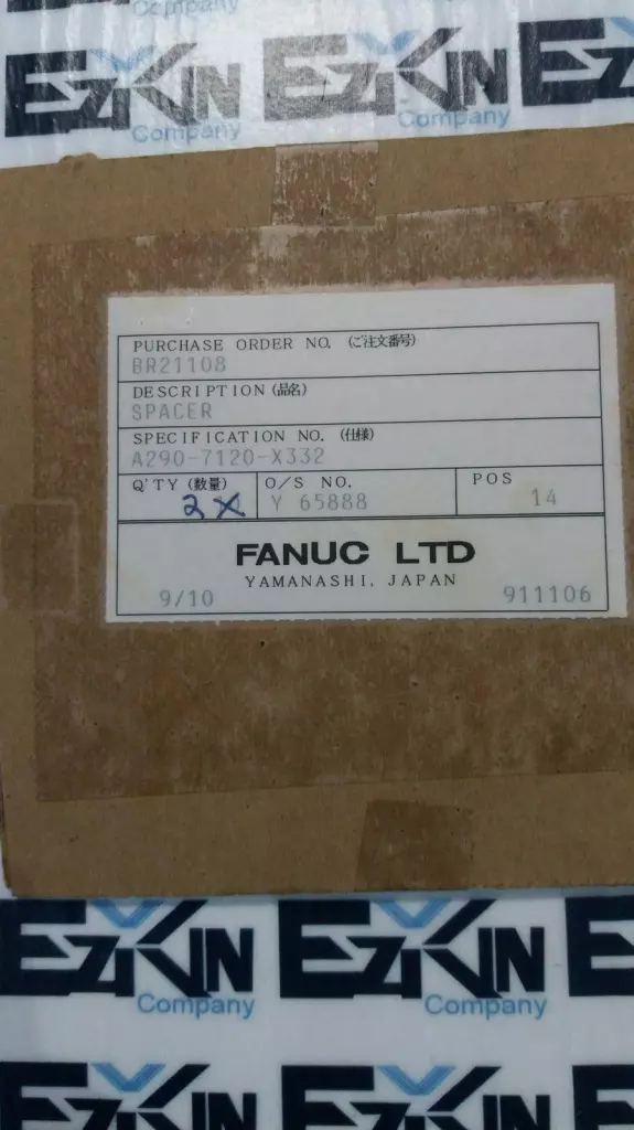 GE Fanuc A290-7120-X332 CNC Assembly Spacer Lot of 2