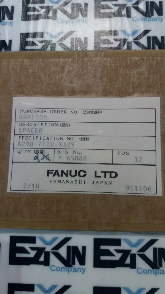 GE Fanuc A290-7120-X329 CNC Assembly Spacer Lot of 2