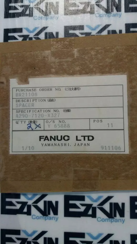 GE Fanuc A290-7120-X327 CNC Assembly Spacer Lot of 2