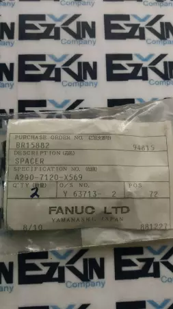 Fanuc A290-7120-X569 Spacer Lot of 2