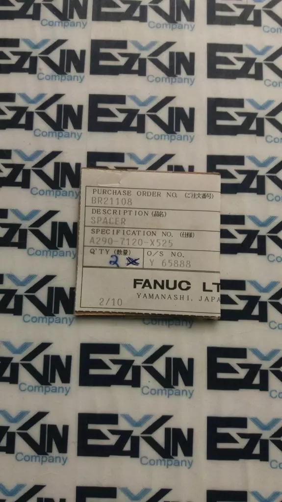 Fanuc A290-7120-X525 CNC Assy Spacer Lot of 2