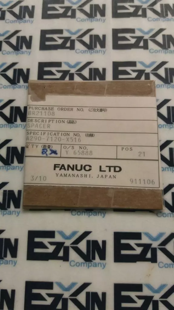 Fanuc A290- 7120- X516 CNC Assy Spacer Lot of 2