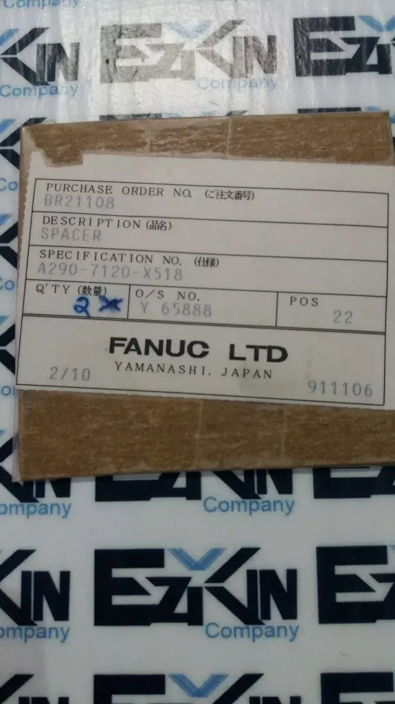 GE Fanuc A290-7120-X518 CNC Assembly Spacer Lot of 2