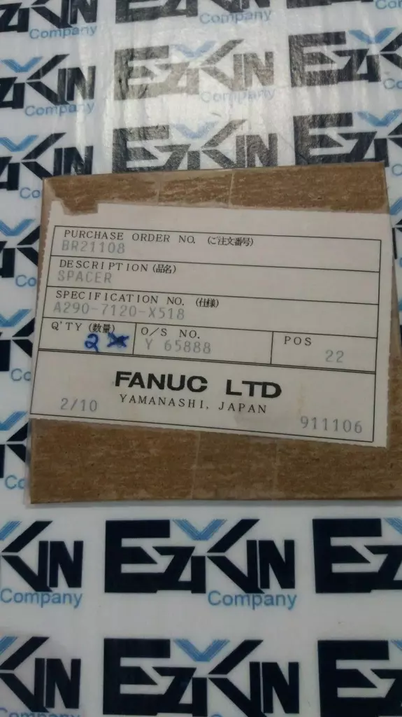 GE Fanuc A290-7120-X518 CNC Assembly Spacer Lot of 2