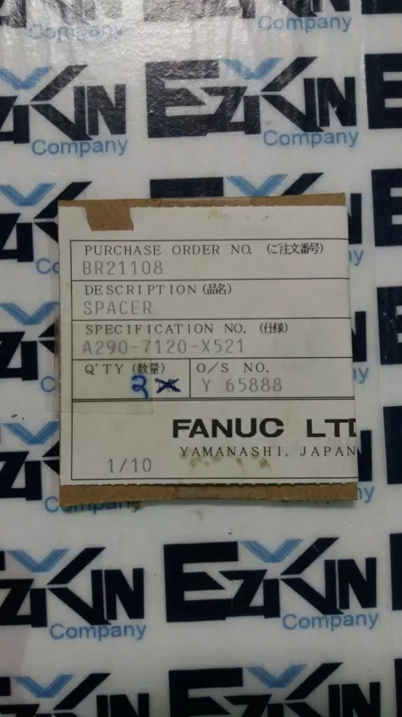 GE Fanuc A290-7120-X521 CNC Assembly Spacer Lot of 2