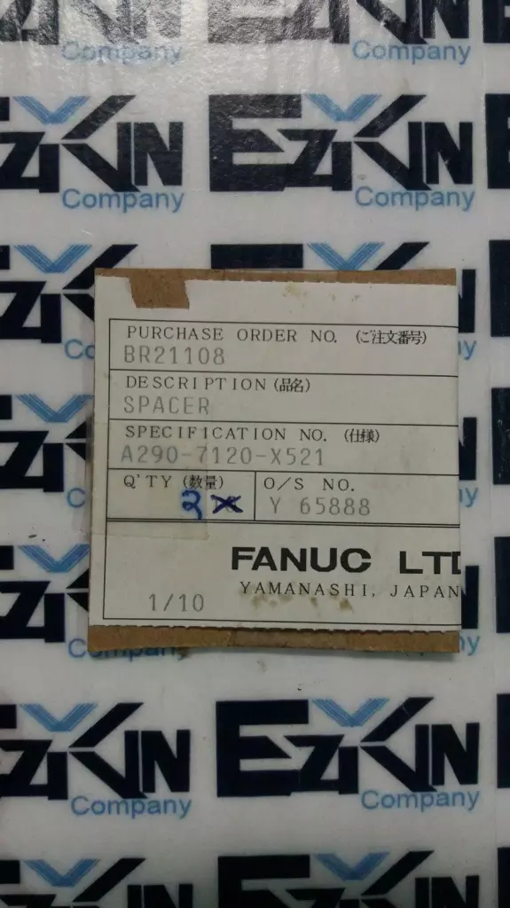 GE Fanuc A290-7120-X521 CNC Assembly Spacer Lot of 2