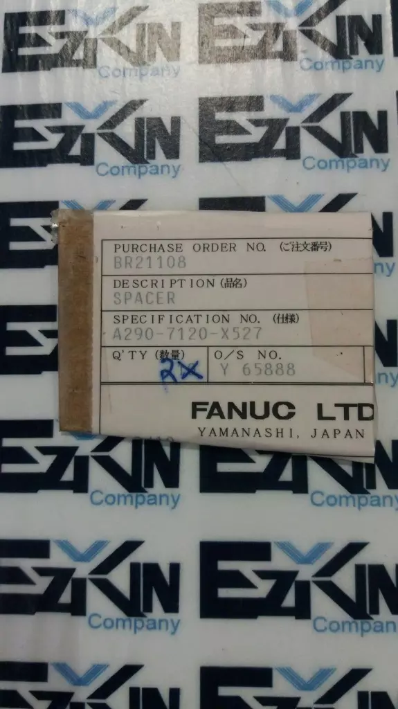 GE Fanuc A290-7120-X527 CNC Assembly Spacer Lot of 2