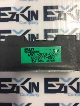 Fuji Electric A50L-2001-0232 /6RI30FE-080 Power Transistor Module, 800V 30Amp 