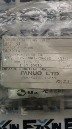 Fanuc A97L-0129-0001/206092 Adapter 