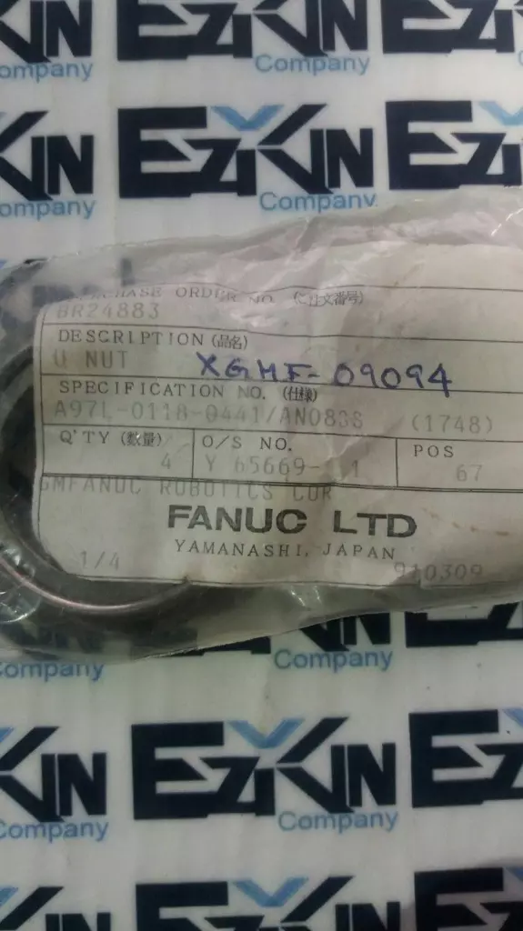 Fanuc A97L-0118-0441/AN08SS U Nut 