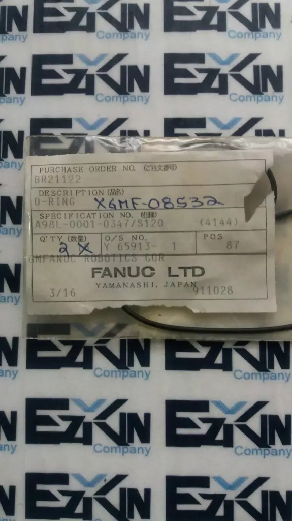 Fanuc A98L-0001-0347/S120 O-Ring Seal 