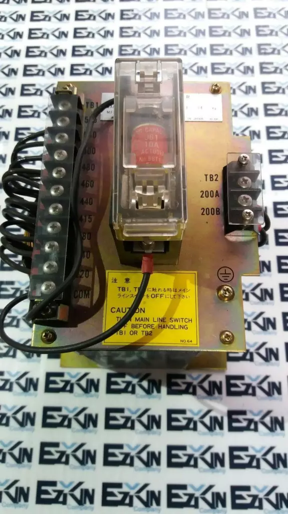 GE Fanuc A80L-0012-0010-01 Transformer Line Reactor, 1 kVA 