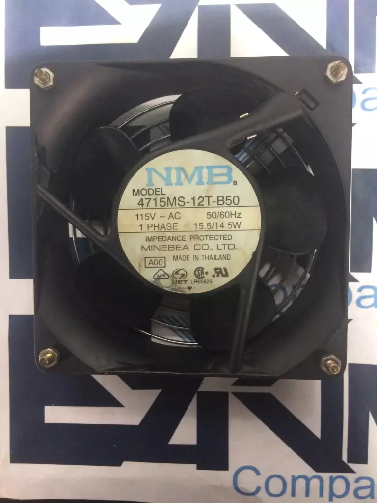 NMB 4715MS-12T-B50 Cooling Fan, 115VAC  15.5/14.5W 