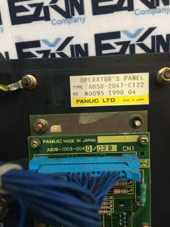 GE Fanuc A05B-2047-C122 Operator Interface Panel 