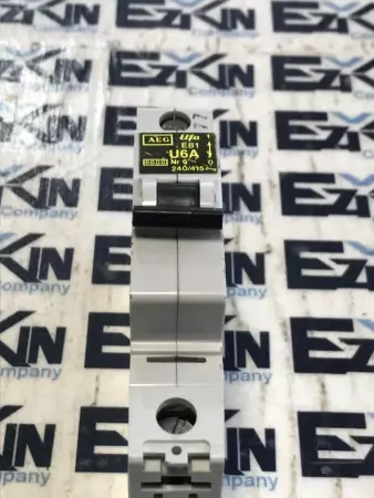  E81 U6A Elfa Circuit Breaker 1-Pole 240/415V 6Amp 