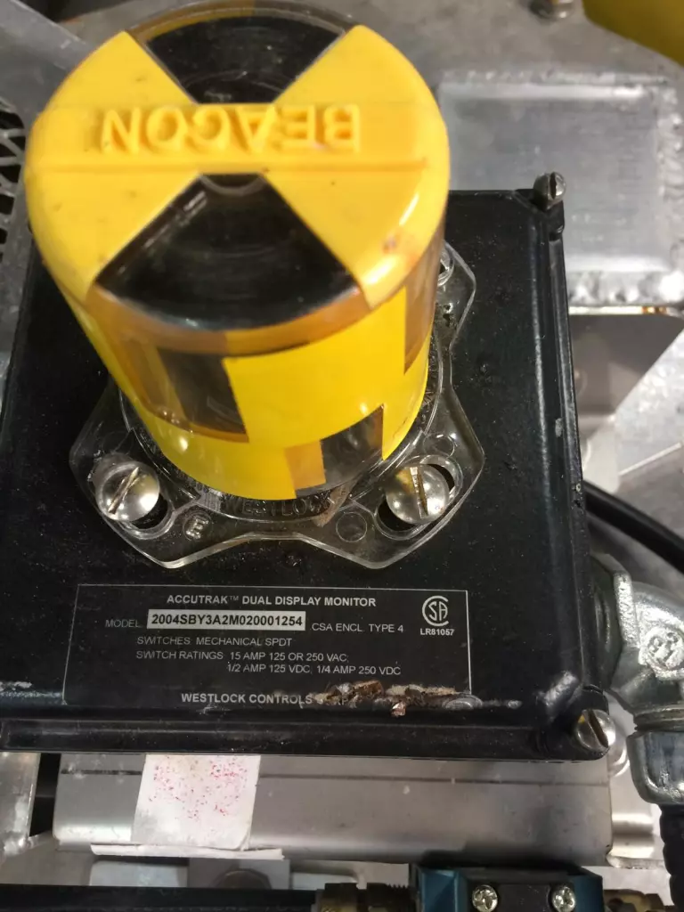 Mac Parallel 80PT45 Tunnel Pneumatic Diverter Valve, 8