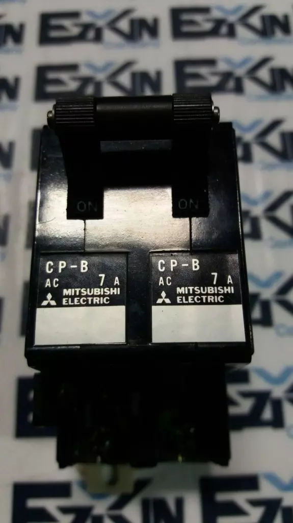 Mitsubishi Electric NKE-4421 2-Pole Circuit Protector, 250VAC 7Amp 